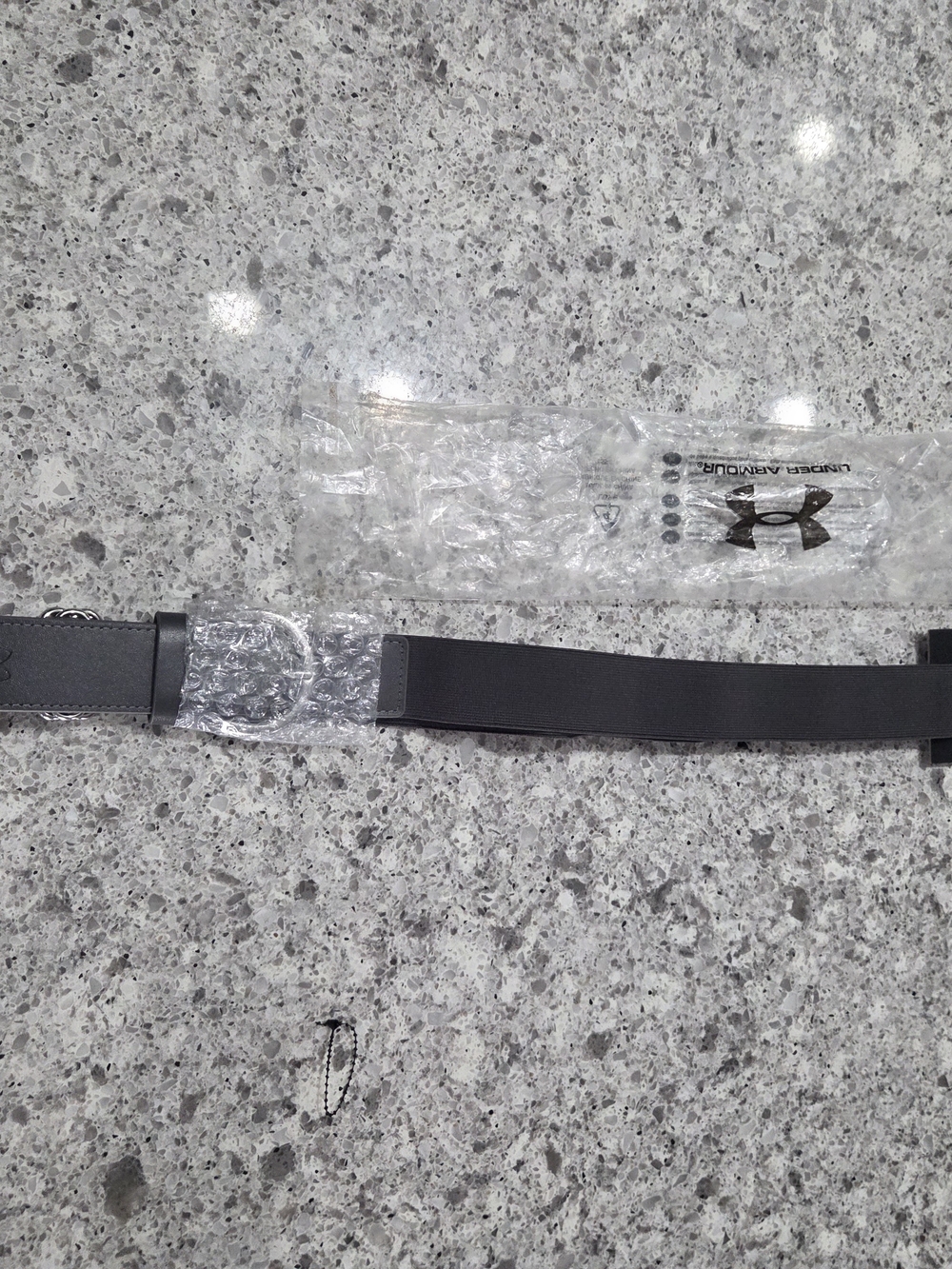 Under Armour Adult OSFA One Size Women’s Gray Adjustable Softball Belt New